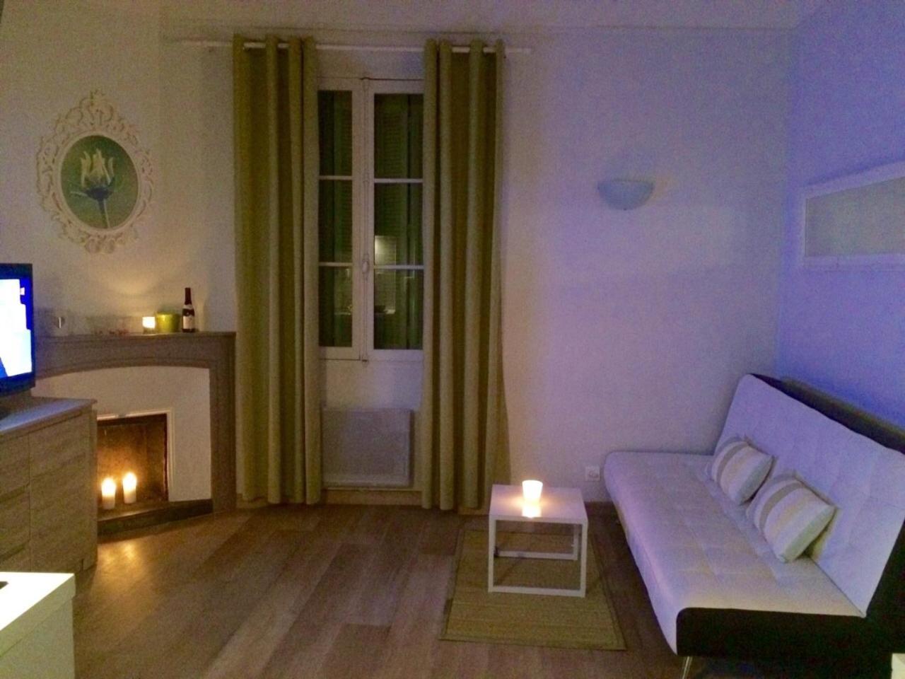 One Bedroom Apartment Palais Des Festivals Cannes Rum bild